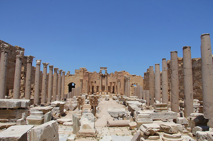 Image 5: Leptis Magna is an ancient city in Libya