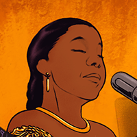 portrait of Portia White.