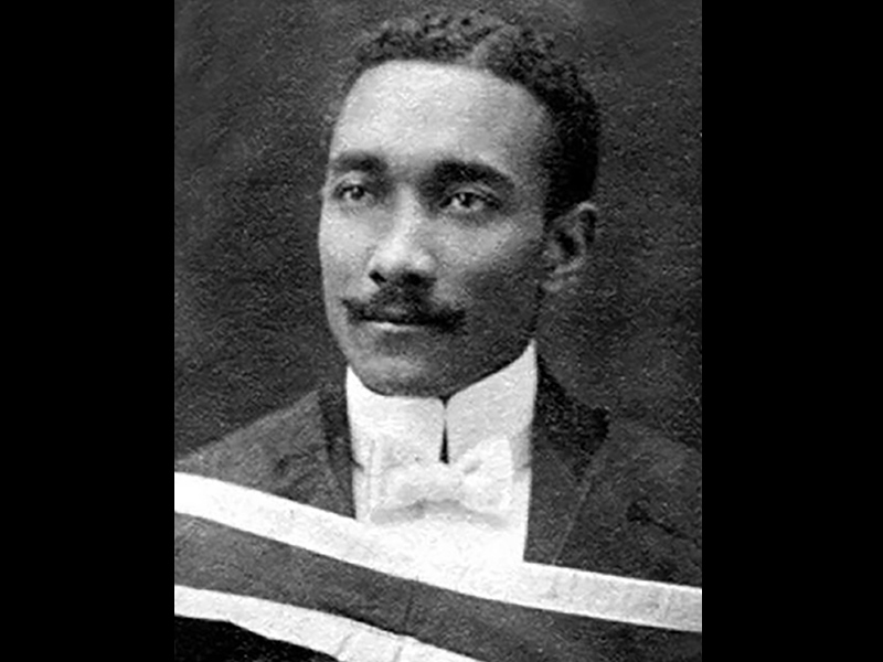 Image 9:Historical black and white headshot of Dr. Clement Ligoure.