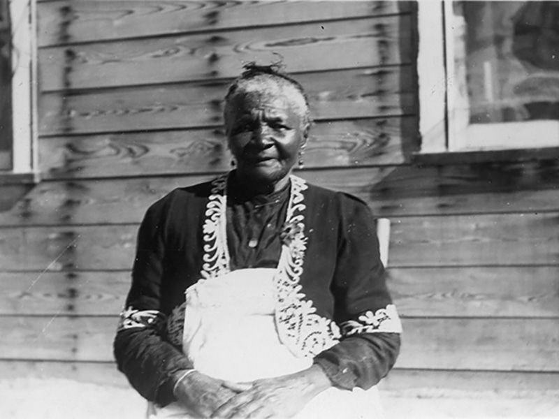 Image 10: Historical black and white headshot of Mattie Mayes.