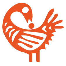 Sankofa symbol: a bird reaching back to retrieve its precious egg meaning wisdom of learning from the past to protect the future.