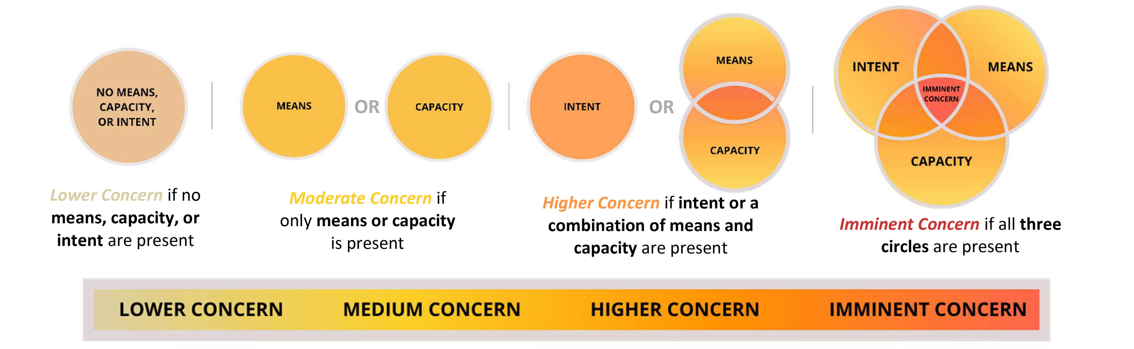 level of concern flowchart